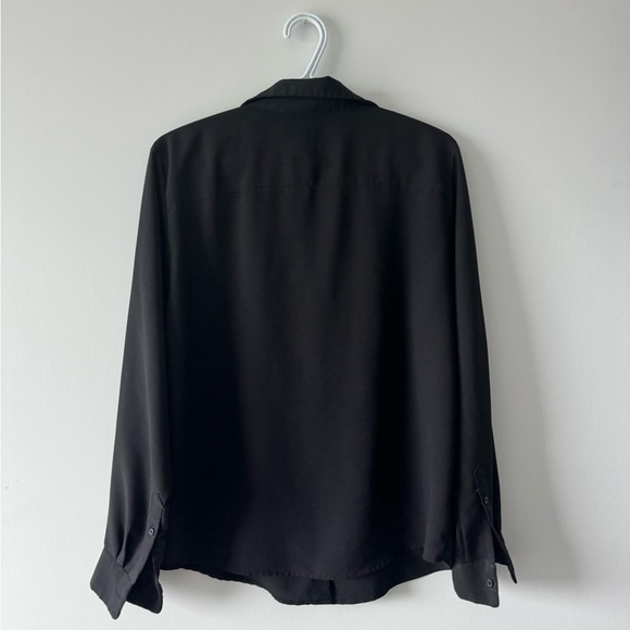 H&M Black Button Down Shirt - Picture 5 of 5